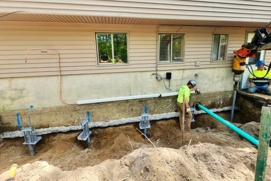 Helical Pier Installation Aspen Hill VA